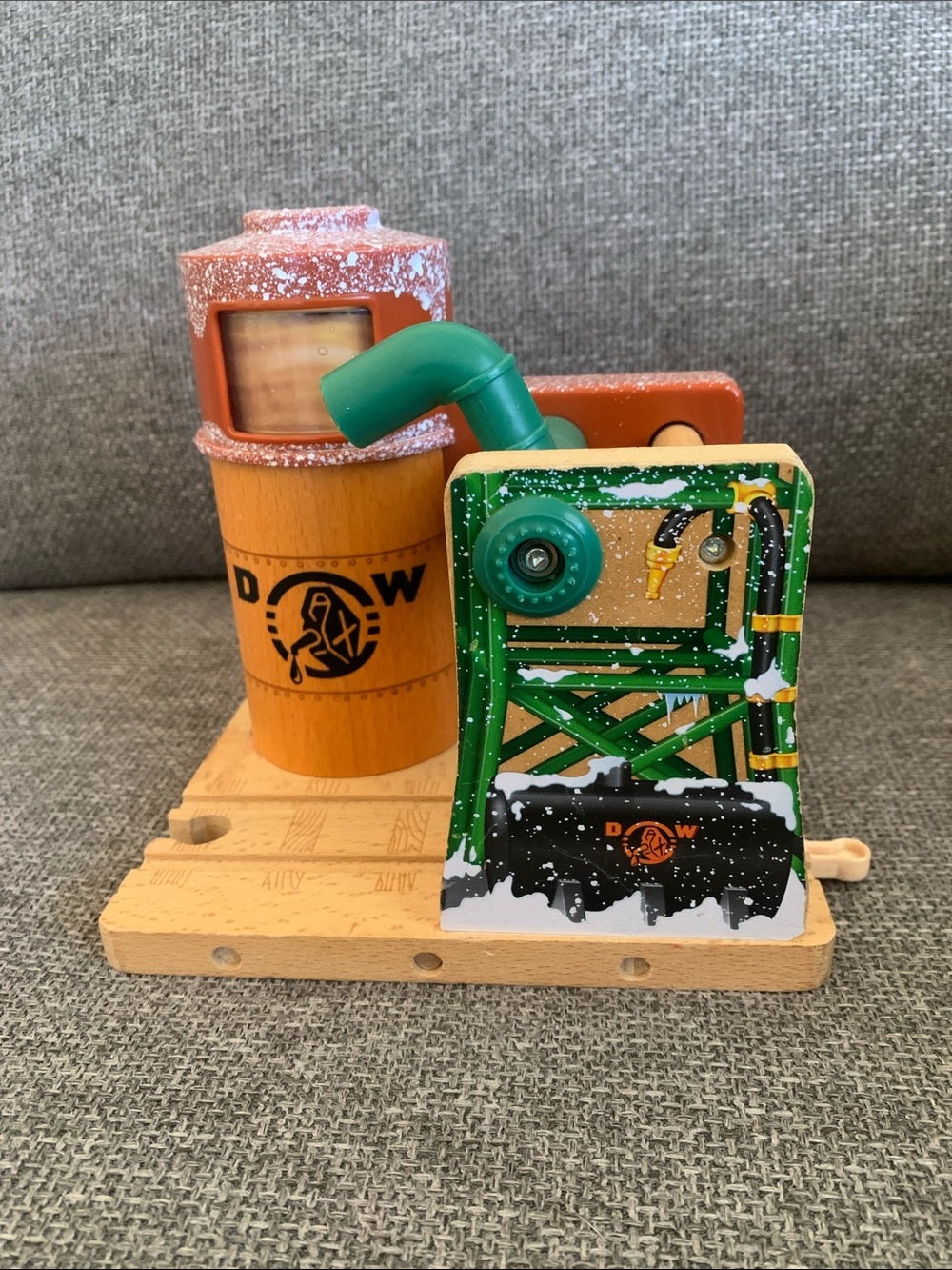 Thomas and Friends Wooden Winter Fuel Up Train Playset